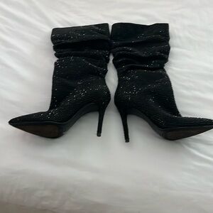 Jessica Simpson rhinestone boots